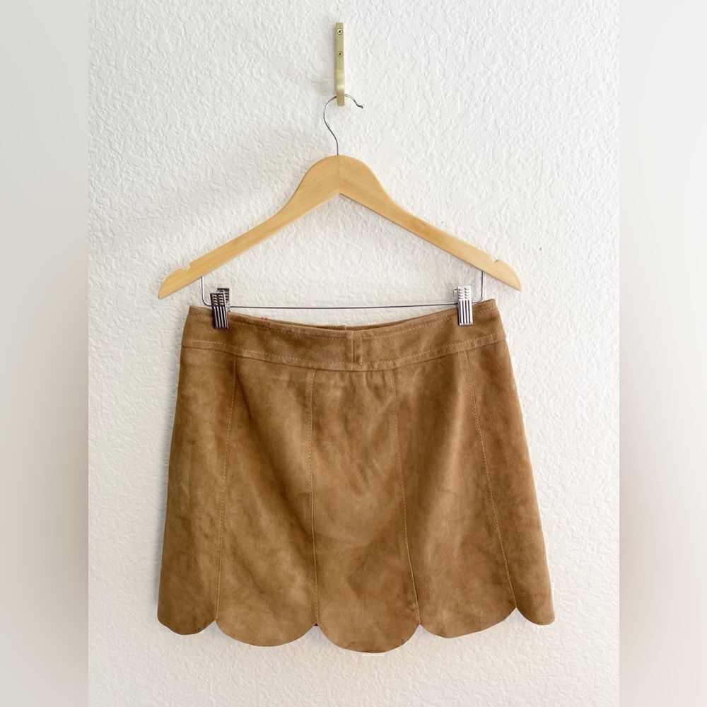 Zadig &Voltaire Jasia brown Suede mini skirt. 40. NWT - Picture 5 of 10